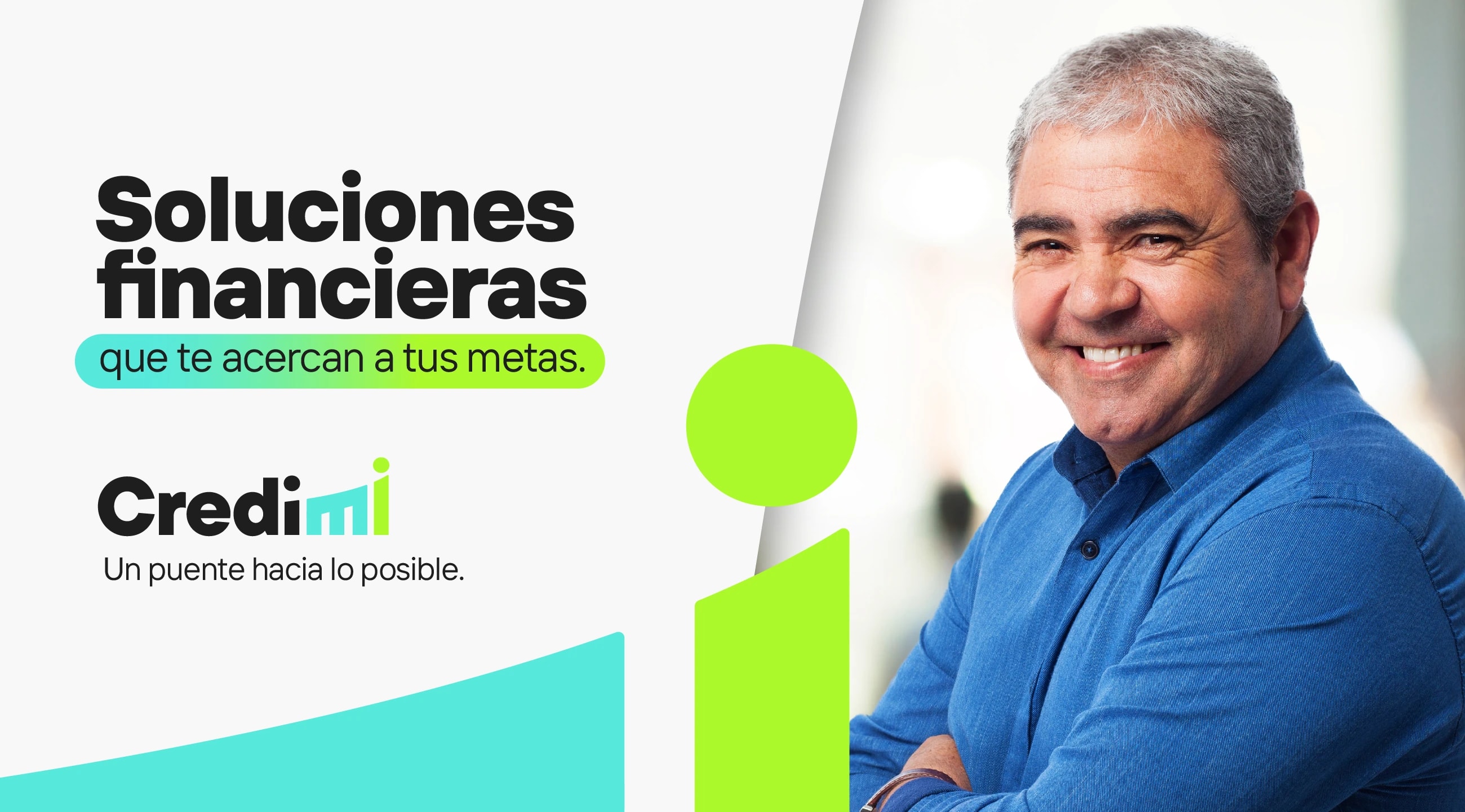 Soluciones financieras que te acercan a tus metas. CrediMi, un puente hacia lo posible.